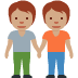 people holding hands: medium skin tone on Twitter/X