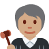 judge: medium skin tone on Twitter/X