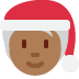 Mx Claus: medium-dark skin tone on Twitter/X