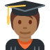 student: medium-dark skin tone on Twitter/X