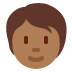 person: medium-dark skin tone on Twitter/X