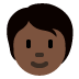 person: dark skin tone on Twitter/X