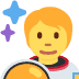 astronaut on Twitter/X