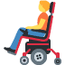 person in motorized wheelchair on Twitter/X