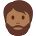 person: medium-dark skin tone, beard on Twitter/X