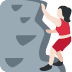 woman climbing: light skin tone on Twitter/X