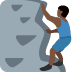 man climbing: dark skin tone on Twitter/X