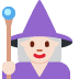 woman mage: light skin tone on Twitter/X