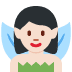 woman fairy: light skin tone on Twitter/X
