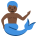 merman: dark skin tone on Twitter/X