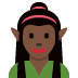 woman elf: dark skin tone on Twitter/X