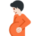 pregnant person: light skin tone on Twitter/X