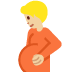 pregnant person: medium-light skin tone on Twitter/X