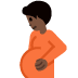 pregnant person: dark skin tone on Twitter/X