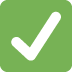 check mark button on Twitter/X